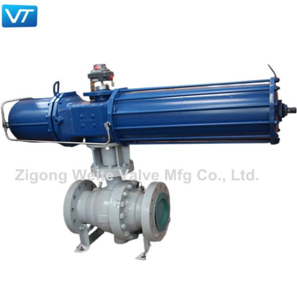 Le tourillon de robinet à tournant sphérique d'actionneur pneumatique de valve d