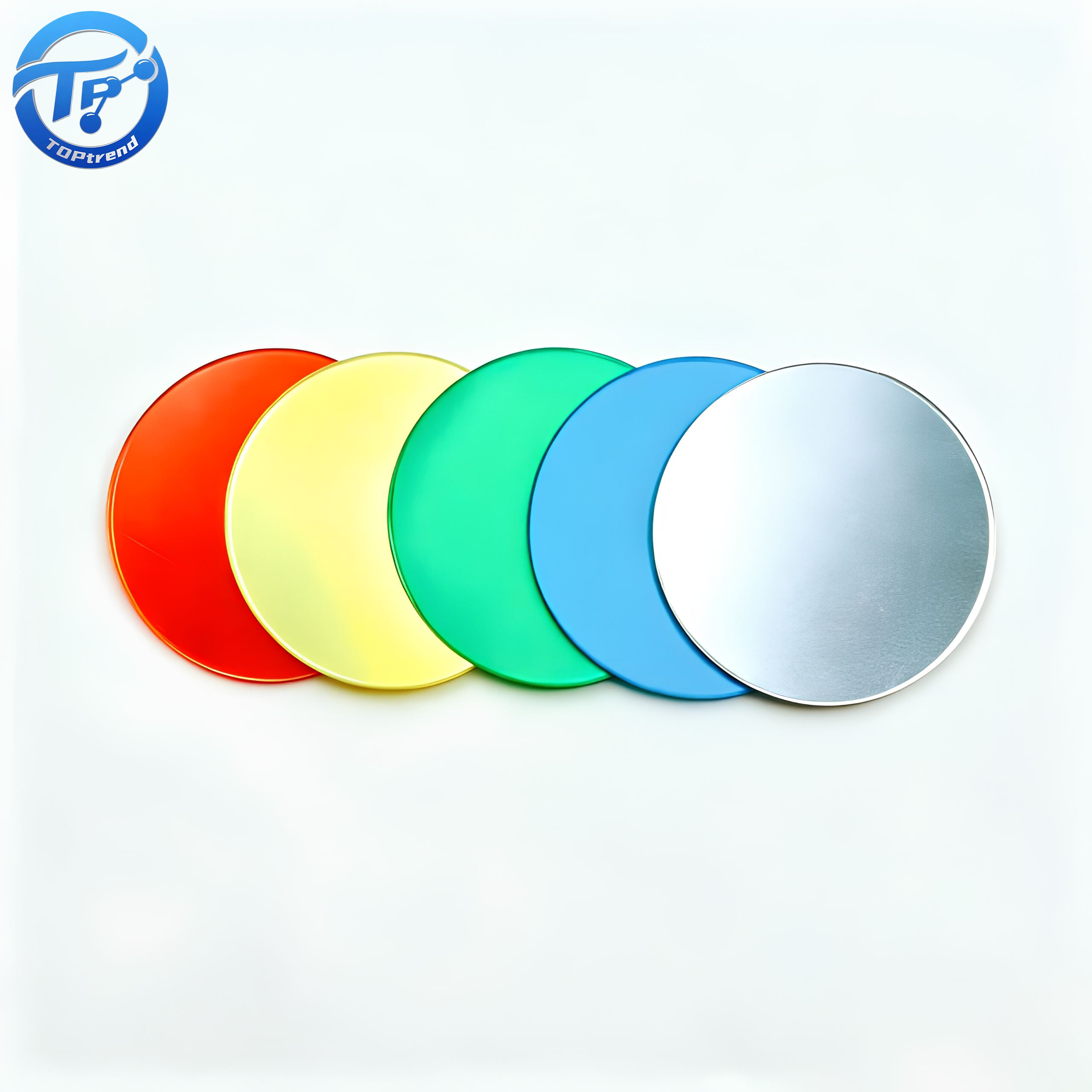 60mm Colorful Acrylic Sensory Mirror Discs For Mosaic Wall Decor DIY Craft Education Kit