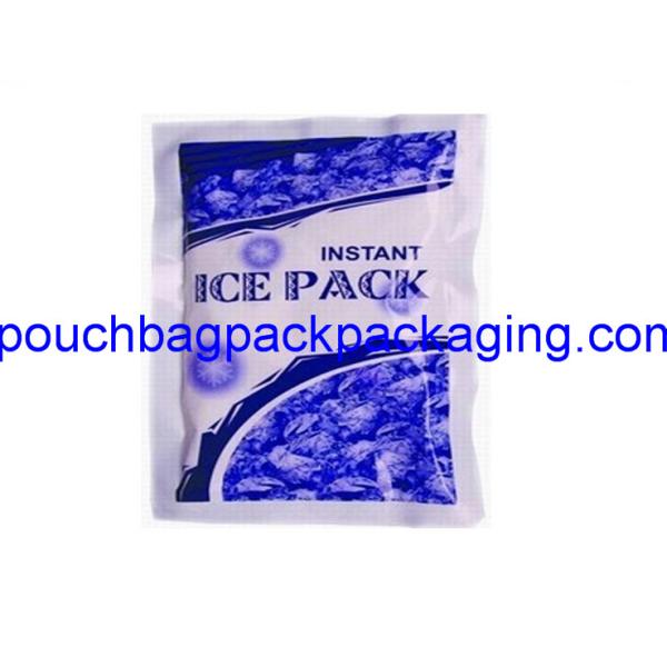 Ice pack bag, high quality plastic bag for ice and gal, 138 microns