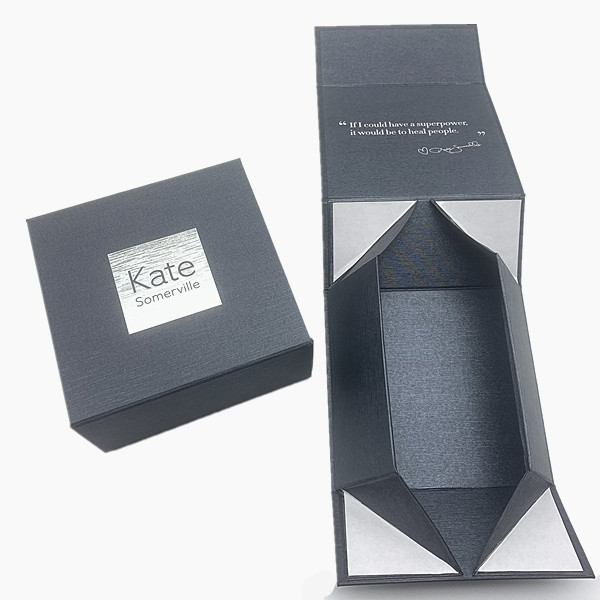 Cardboard Paper Foldable Rigid Gift Boxes For Cosmetics Skin Care Product