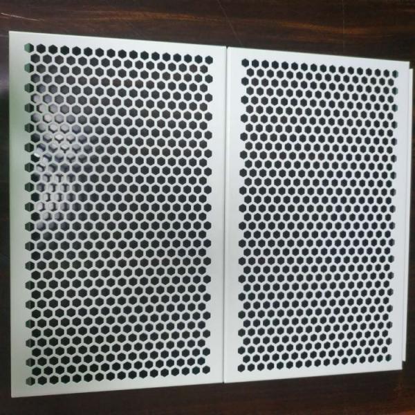 Material de construção de metal chapa perfurada de alumínio para edifícios de apartamentos