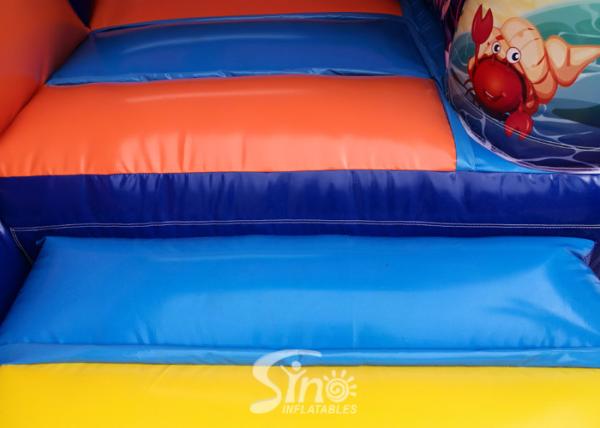 Commercial Outdoor Ocean Park Kids Combos With Slide For Amusement Park