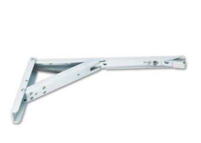 Iron Steel White Furniture Hardware Parts 1.5 Mm Shelf Support Easy Installation