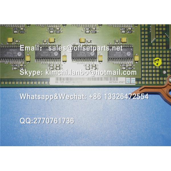 00.785.0657/02 MTO3 circuit board original used offset printing machine parts
