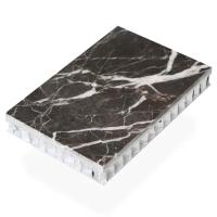 Panneau de honeycomb en aluminium de marbre de qualité supérieure avec beaucoup moins de poids et de coût que le panneau de marbre naturel