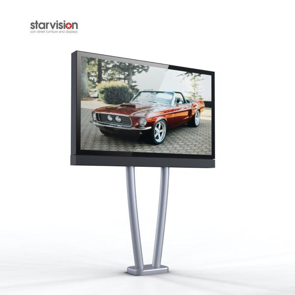 SMD3535 Outdoor Led Screen / Led Digital Advertising Display For Urban