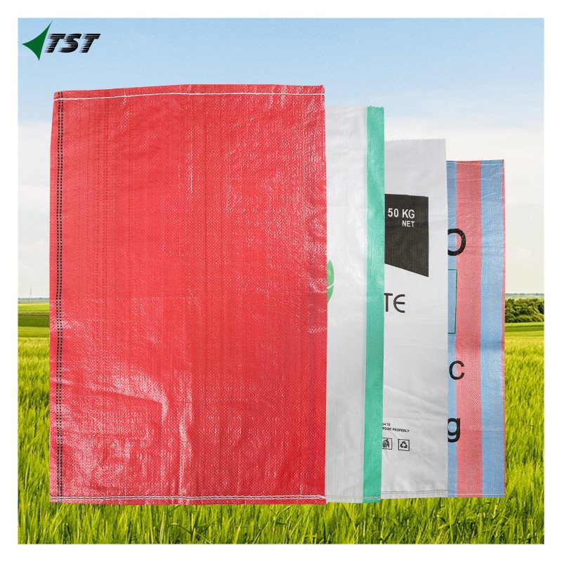 Cheap Empty PP Woven Sacks 25kg 50kg Grain Fertilizer Feed Packaging Woven Bags