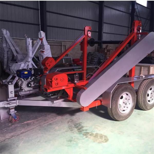 12T Mechanical Utility Reel Cable Drum Trailer 800MM-2100MM