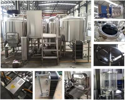 0.15 - material do equipamento SS304 da fabricação de cerveja de cerveja de 0.3Mpa 800l micro/316/cobre