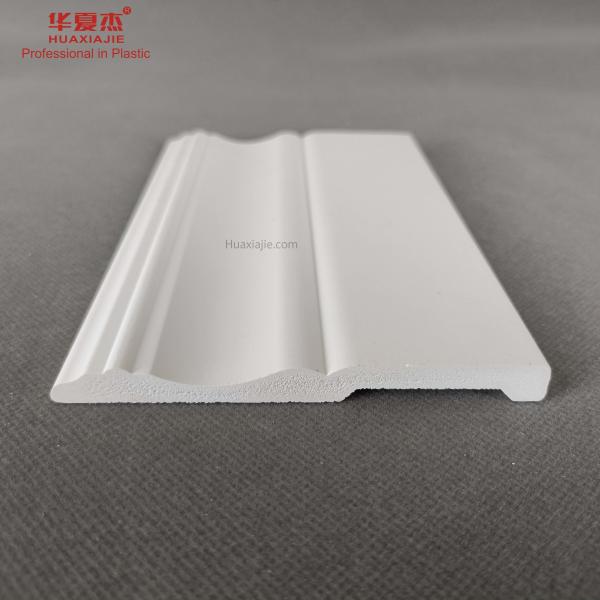 Molde fácil de limpar da parede da guarnição do PVC decorativo para a casa