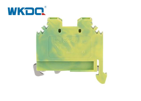 282-107 tipo IEC 60947-7-1 da mola de fio dos conectores do bloco de terminais moído para o desempenho estável do armário de distribuição