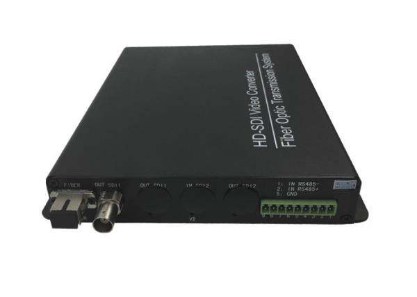 4 ch 1080P HD SDI fiber optic video converter with HDCP Compliant 5V Power Supply optical audio transmitter