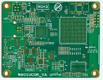 0.1 mm ラインスペース 多層印刷回路板 BGA とインペデンス制御
