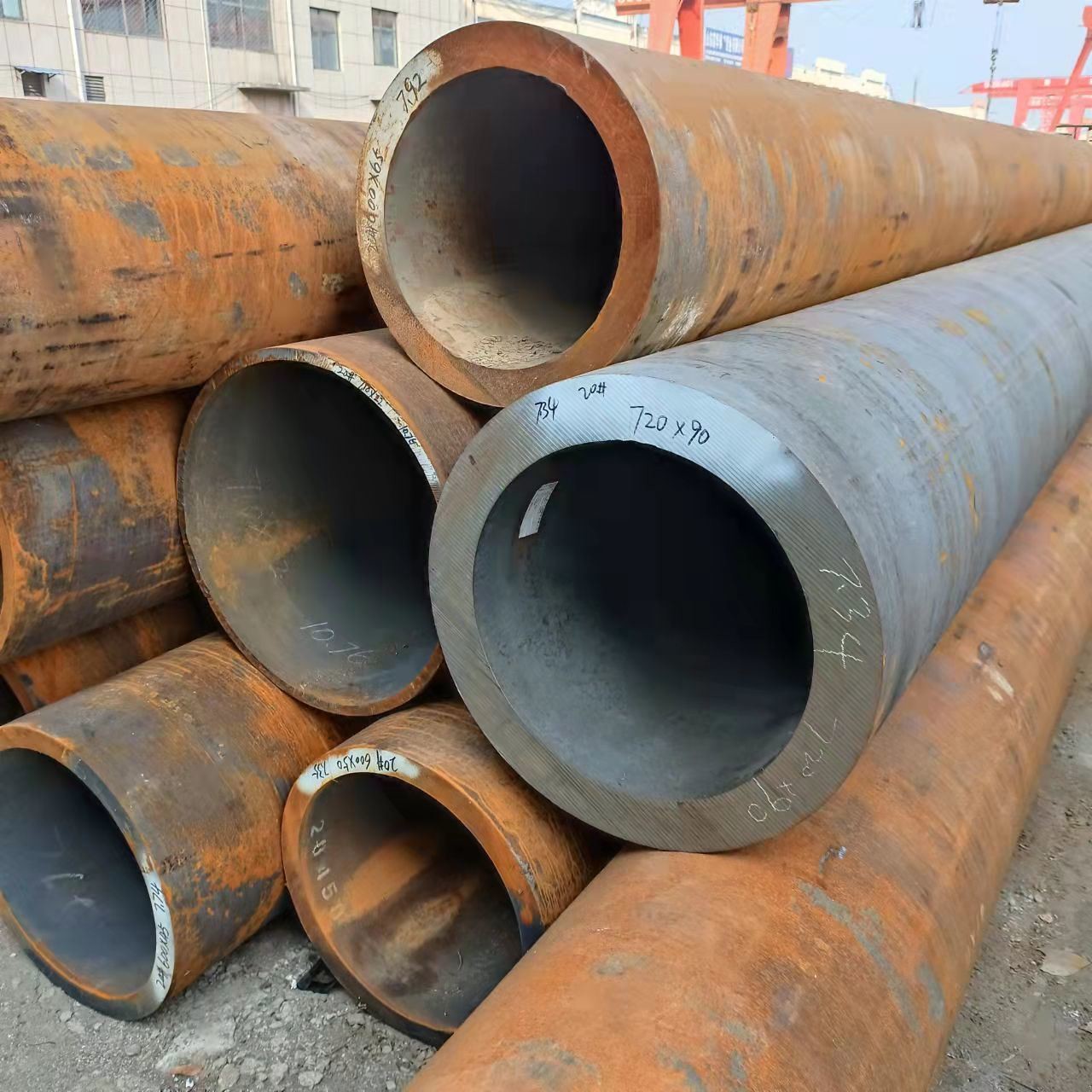 Труба API 5CT ASTM A106 B A53 b API 5L безшовная стальная для масла промышленного