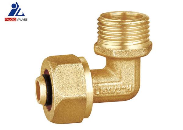 Forged 20mm Brass Fittings Cross Pex Pipe Bs2779 Circle Head