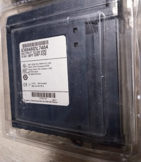 Ge Ic694mdl740 вывел наружу модуль 12/24 VDC 0,5 Amps части Plc Ge Emerson логики 16 пунктов положительные