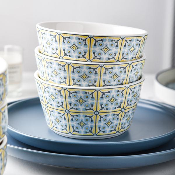 Presenta Conjunto de Jantar de Cerâmica de Porcelana para a Mesa de Natal Feminina de 2024