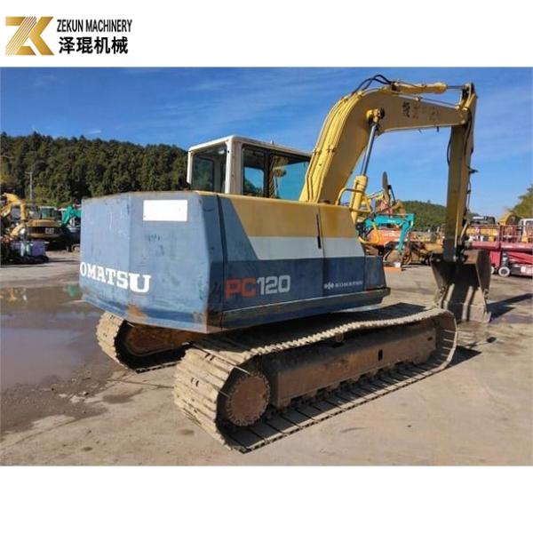 12 тонн KOMATSU PC120 Использованная экскаваторная машина PC120-5 Использованная мини-копальница