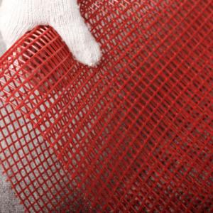 Tamis en câble d'acier revêtu de polyuréthane Tufflex, ouverture carrée de 2 mm