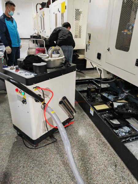 8000L/H CNC Sludge Cleaning Machine Tool Slag Removal Equipment