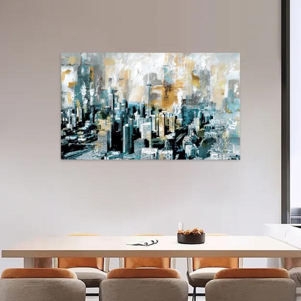 Sala de HD Art Printing Acoustic Fabric Wall Art Panels For Office Living