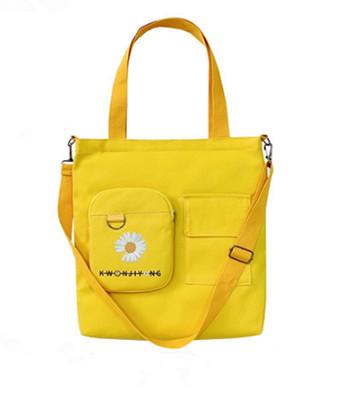 Basic Eco Canvas Bags Women Shopping Fashionable School Bag For Kids