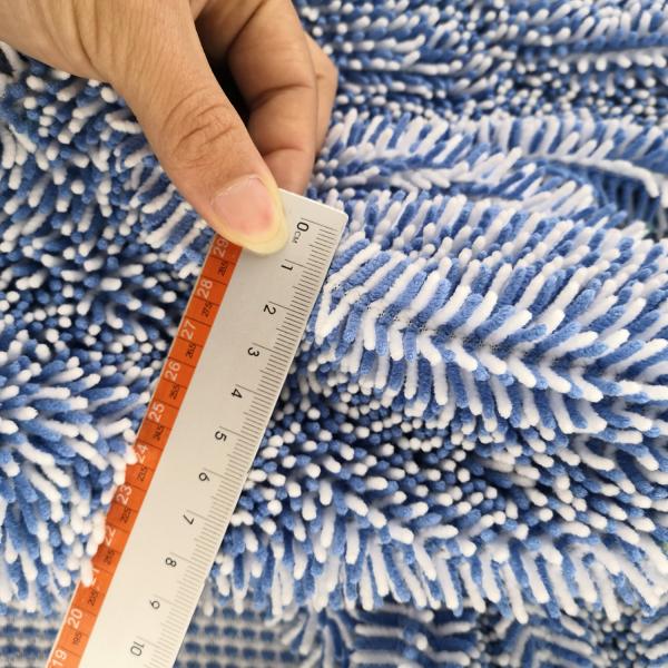 рулон ткани Microfiber полиэстера высоты кучи 1cm для чистки синеля