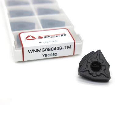 Inserção Wnmg do Cnc de WNMG080408-PM 080404 080408 080412 inserções de gerencio Indexable da ferramenta do carboneto de tungstênio