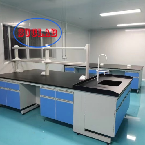 Some Assembly Required Wood Chemistry Lab Workbench Suppliers with C-Frame Frame and Wood Materials