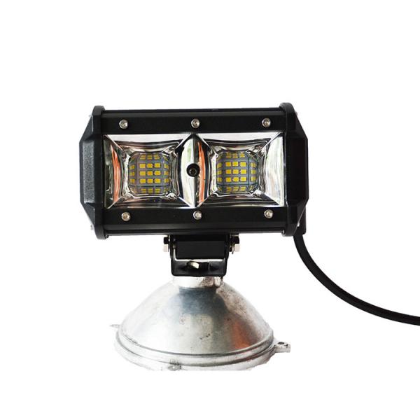 IP67 Waterproof  6000K 54W LED Vehicle Work Light Black / White Body