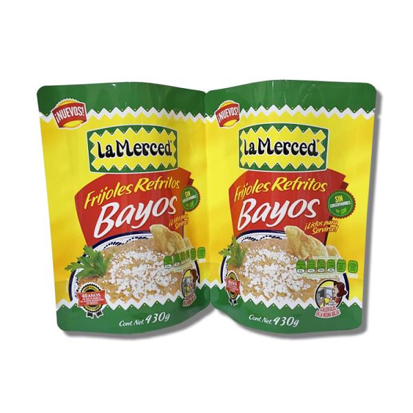 Microwave High Temperature 121-135 Degree Retort Pouch for Ready Meal Meat Beans Rice Custom Print