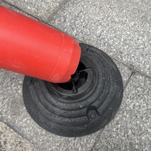 95cm PU Flexible Traffic Warning Road Delineator Bollard Spring Post for Enhanced Safety
