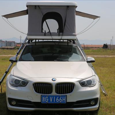 Highwood Sport 3-4 Person Vehicle Top Tent , Roof Top Tent For Small Car