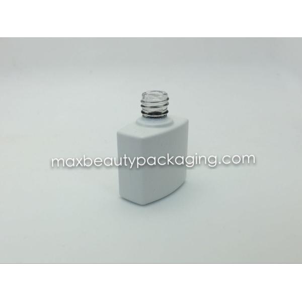15ml high quality powder coating gel bottle black and white thick tough powder coating nail polish packaging
