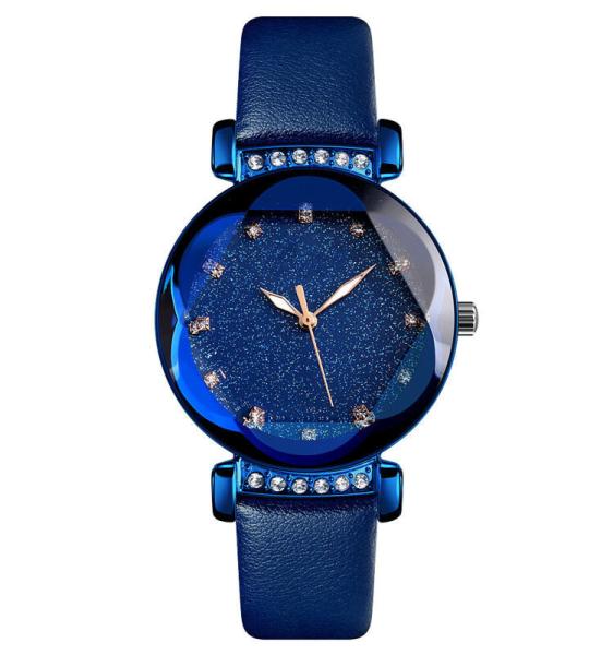 9188 fashion leather strap watch quartz movement women wristwatches girls hand chain watch