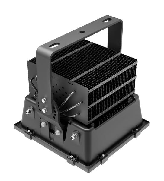 Super bright football court stadium LED high mast outdoor lighting high power 1000W LED flood light