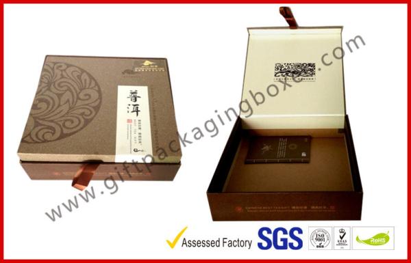 Hiend Luxury Gift Boxes for Puer Tea with Original Design Spot UV Pattern Coverring