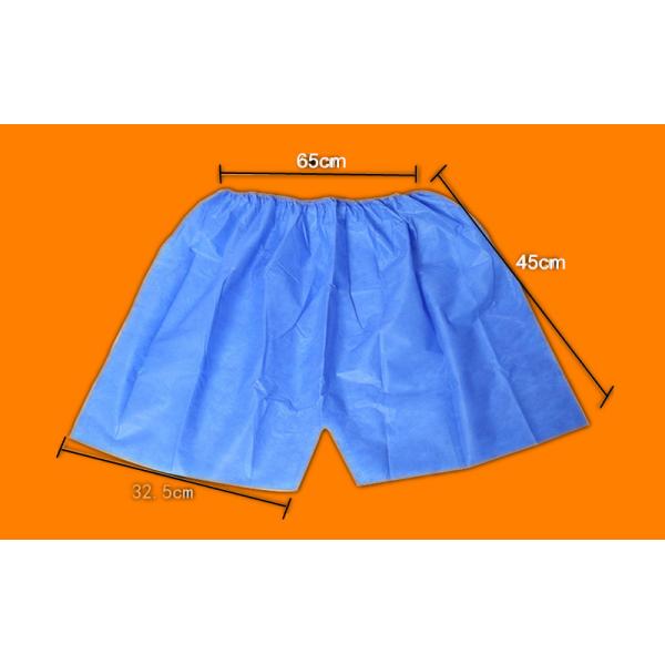 Breathable Disposable SPA Products Non Woven Short Pants Anti Bacteria