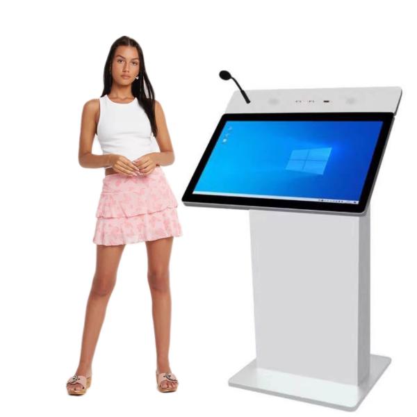 27 Inch Multimedia Podium with Intel i5 6th Gen and 350 Cd/m² Brightness for Smart Classrooms