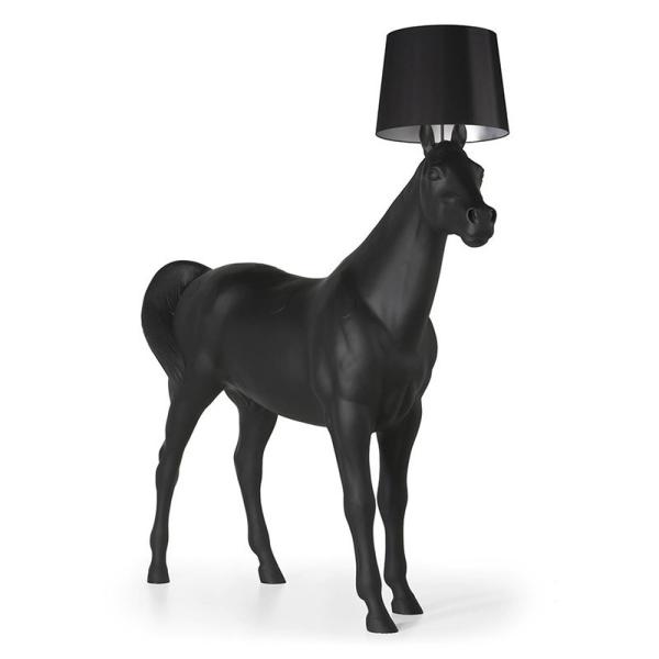 High quality nordic industrial custom e27 bulb metal Hourse tall standing floor lamp(WH-VFL-14)