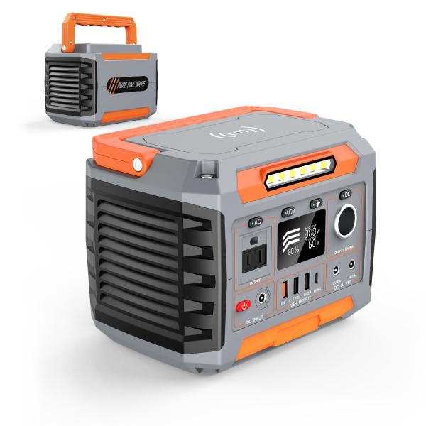 All In One Solar Generator 300W 270Wh Solar Portable Power Station For Camping