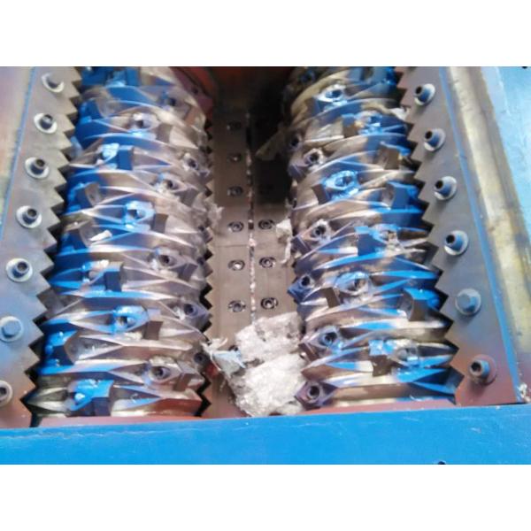 2 ротора определяют шредер вала, резиновую повторно используя пластиковую машину шредера