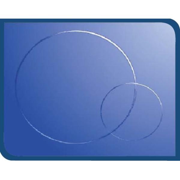 Квадратное плита плавленного кварца передачи округлой формы 80%-95% УЛЬТРАФИОЛЕТОВАЯ