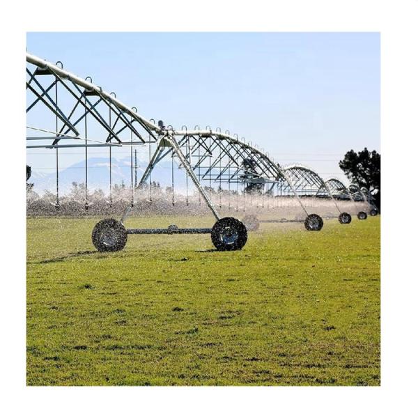 Lateral Moving Sprinkler Machine Durable Agriculture Translational Sprinkler Irrigation Line with 4000 KG Load Capacity