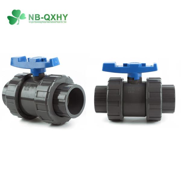 Industry Type Customized PVC/UPVC Flange and Electric Valve with Connection Form Glue