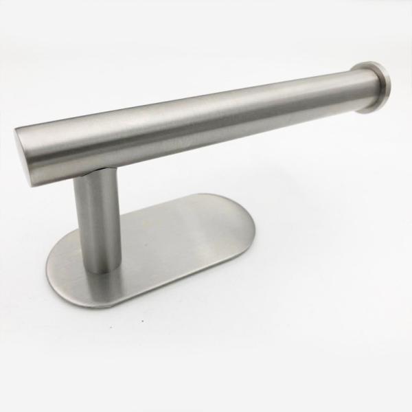 Stainless Steel Bathroom Adhesive Toilet Roll Holder  Custom Logo