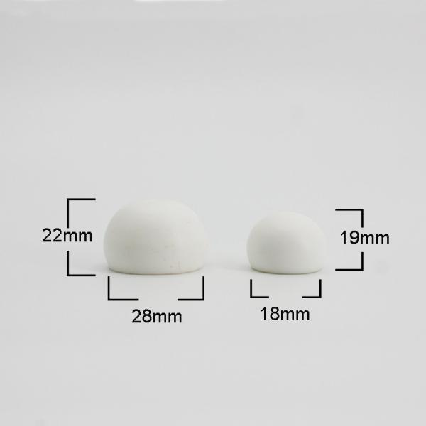 White Black Ball Screw 24mm 28mm Flip Top Lid