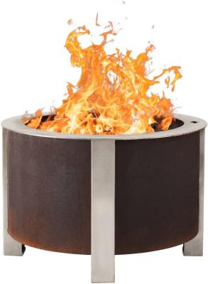 60cm x 35cm Smokeless Round Fire Pits For Outdoor And Gardern