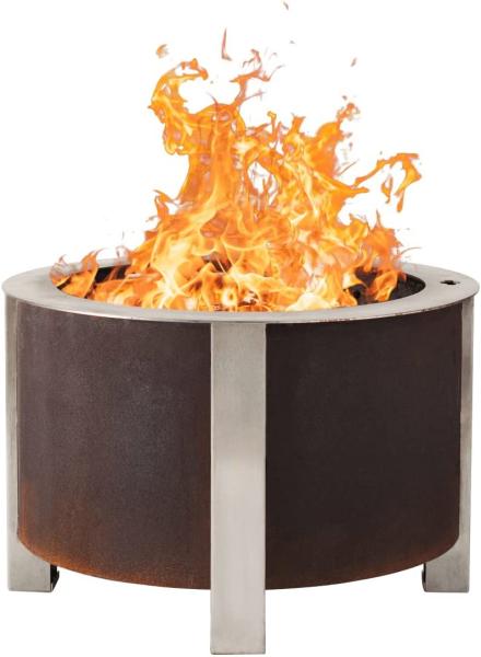 60cm x 35cm Smokeless Round Fire Pits For Outdoor And Gardern