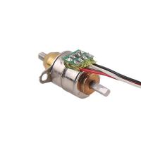 Moteur linéaire de 10 mm avec moteur pas à pas à vis à plomb avec support anti-rotation